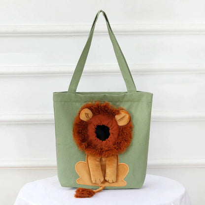 Cozy Stylish Mesh Carrier Bag for Cats Travel