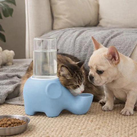 Ceramic Water Fountain for Cats & Dogs Hydration