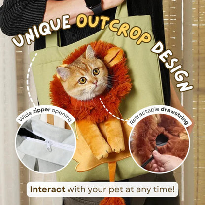 Cozy Stylish Mesh Carrier Bag for Cats Travel