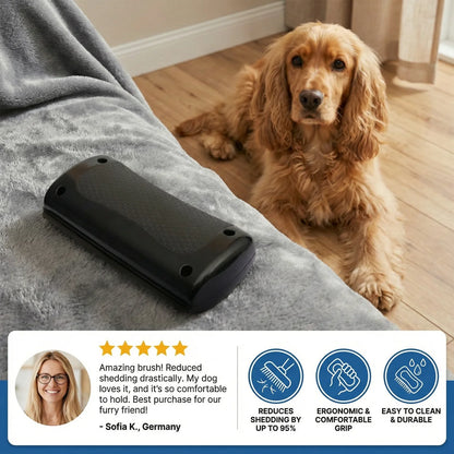 Deshedding Hair Remover Tool for Cats & Dogs