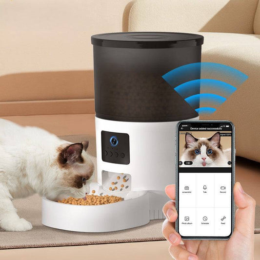Automatic Slow Feeder Bowl for Cats Waiting Hungry 3L