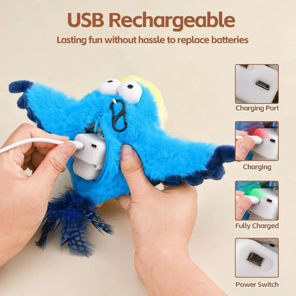 Interactive Rechargeable Toy for Cats Boredom Excitement Adventure