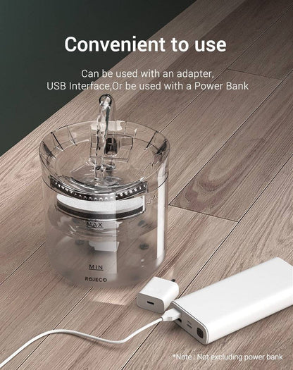 Automatic Water Fountain for Cats Dehydrated Smart Promotes 2L