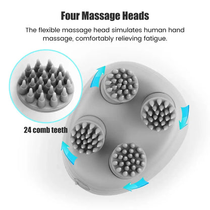 Electric Massager for Cats Introducing Soothing Four Head