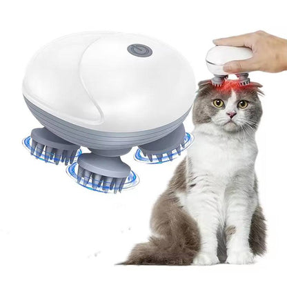 Electric Massager for Cats Introducing Soothing Four Head