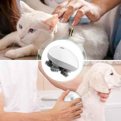 Electric Massager for Cats Introducing Soothing Four Head