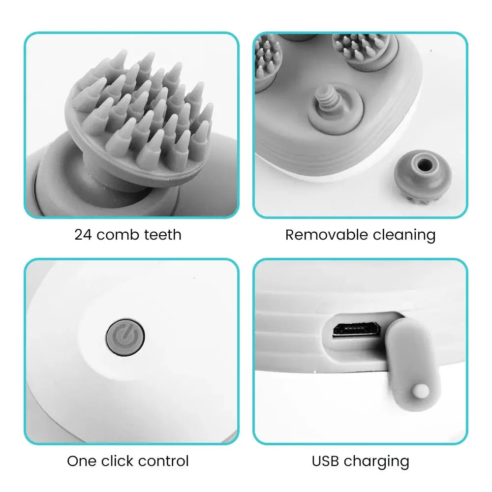 Electric Massager for Cats Introducing Soothing Four Head