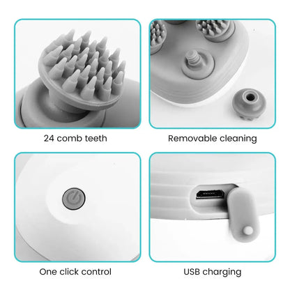 Electric Massager for Cats Introducing Soothing Four Head