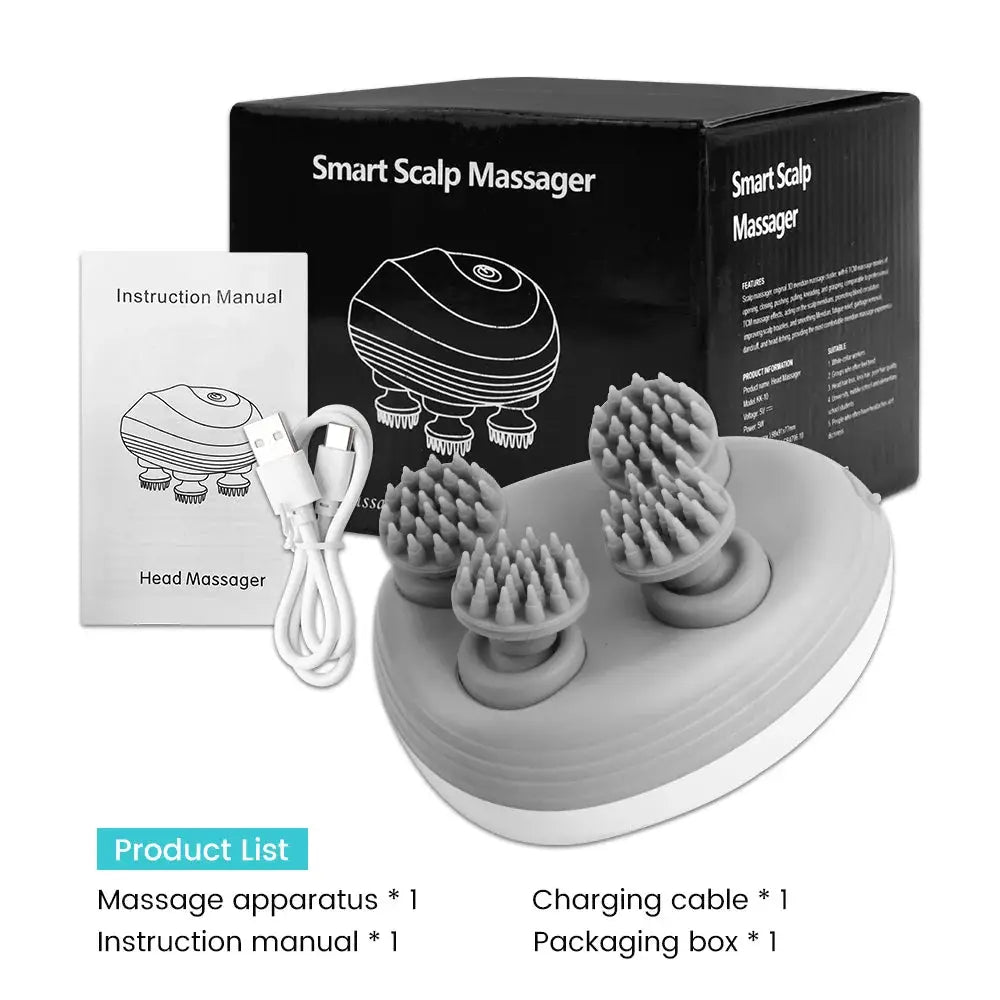 Electric Massager for Cats Introducing Soothing Four Head