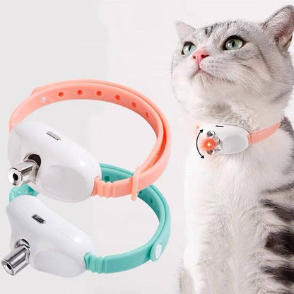 Smart Interactive Collar for Cats Entertained Effortlessly Hands