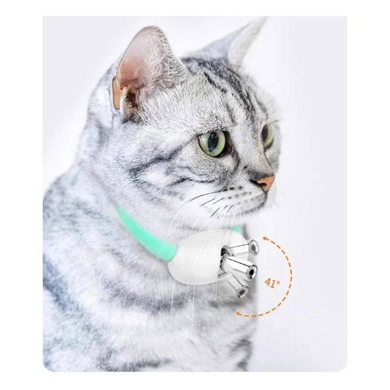 Smart Interactive Collar for Cats Entertained Effortlessly Hands