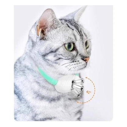 Smart Interactive Collar for Cats Entertained Effortlessly Hands