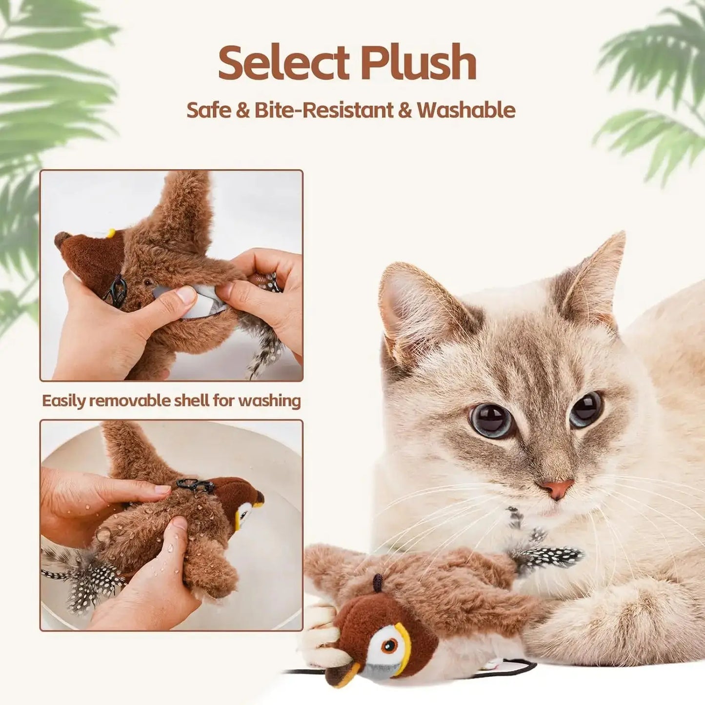 Interactive Rechargeable Toy for Cats Boredom Excitement Adventure